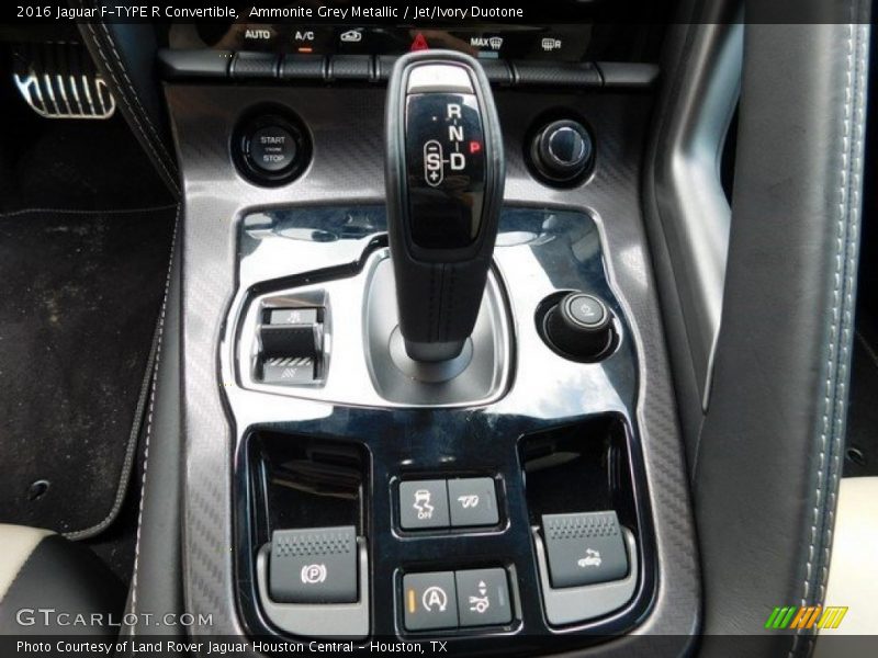 Ammonite Grey Metallic / Jet/Ivory Duotone 2016 Jaguar F-TYPE R Convertible