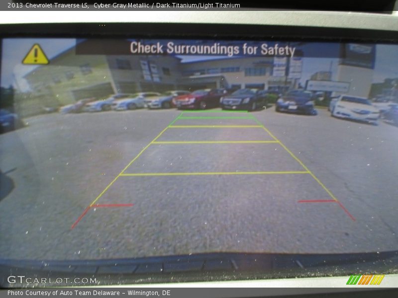 Cyber Gray Metallic / Dark Titanium/Light Titanium 2013 Chevrolet Traverse LS