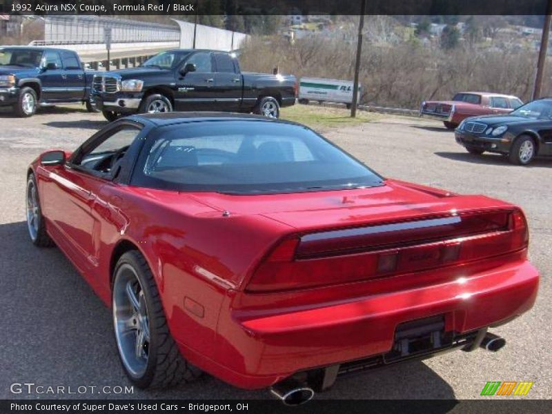 Formula Red / Black 1992 Acura NSX Coupe