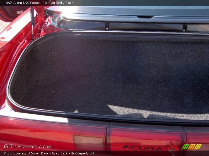 Formula Red / Black 1992 Acura NSX Coupe