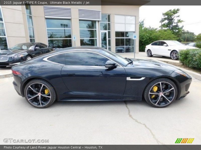 Ultimate Black Metallic / Jet 2015 Jaguar F-TYPE R Coupe