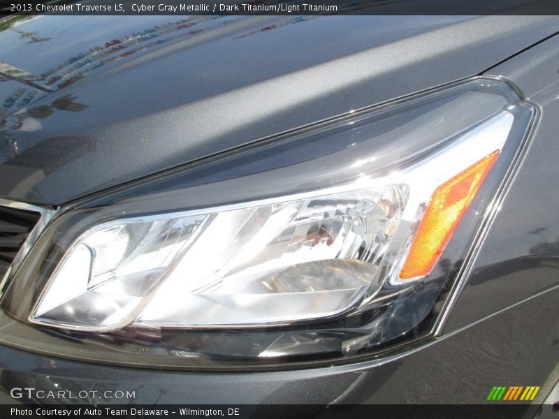 Cyber Gray Metallic / Dark Titanium/Light Titanium 2013 Chevrolet Traverse LS