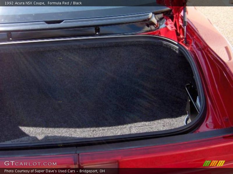 Formula Red / Black 1992 Acura NSX Coupe