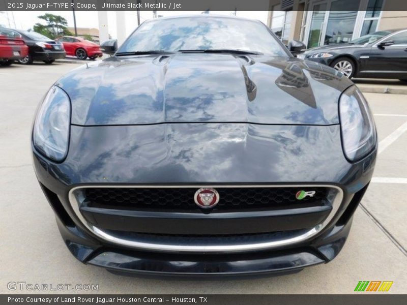 Ultimate Black Metallic / Jet 2015 Jaguar F-TYPE R Coupe