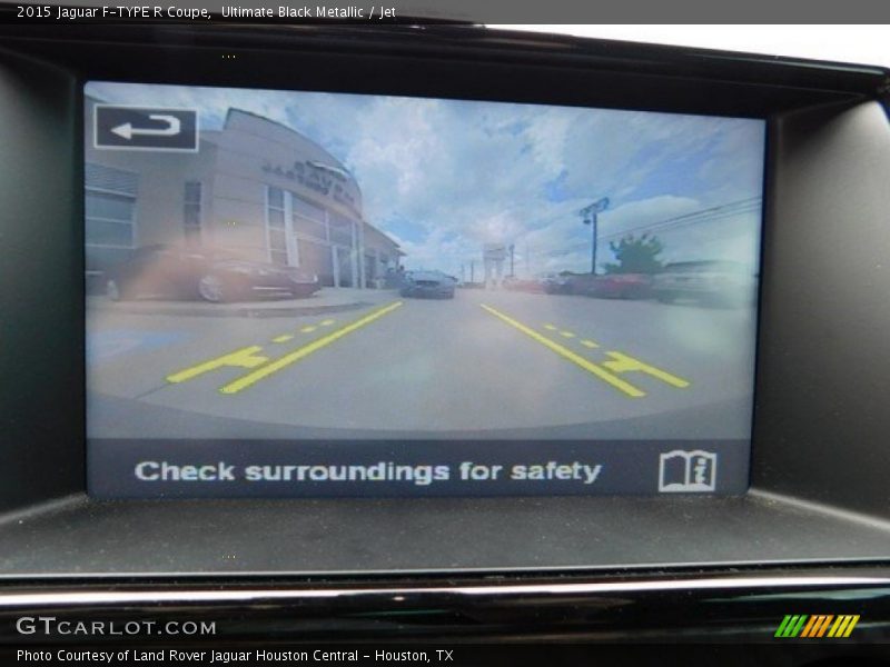 Ultimate Black Metallic / Jet 2015 Jaguar F-TYPE R Coupe