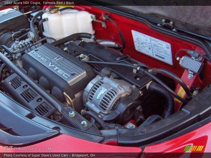 Formula Red / Black 1992 Acura NSX Coupe