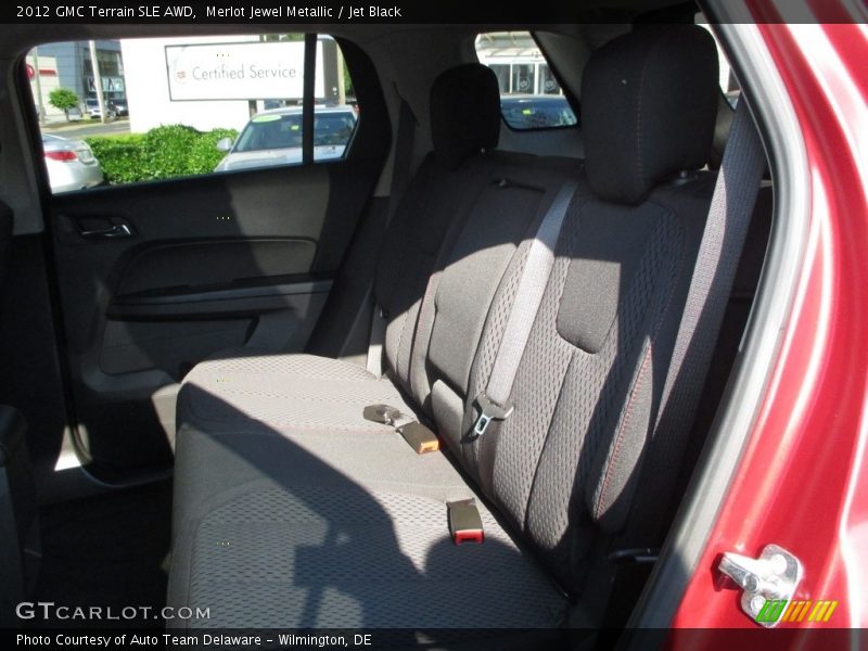 Merlot Jewel Metallic / Jet Black 2012 GMC Terrain SLE AWD