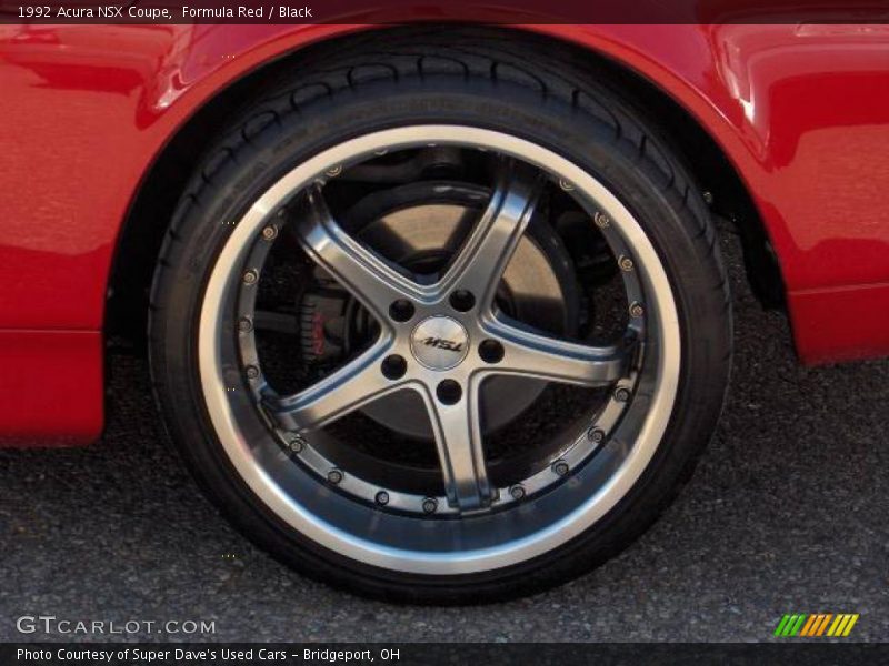 Formula Red / Black 1992 Acura NSX Coupe
