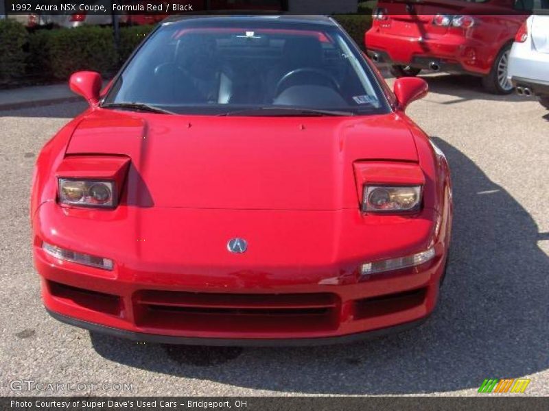 Formula Red / Black 1992 Acura NSX Coupe