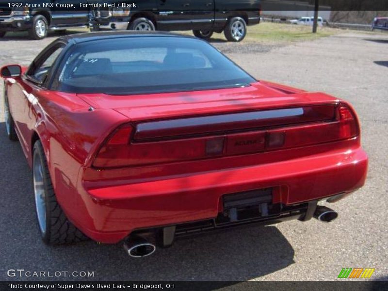 Formula Red / Black 1992 Acura NSX Coupe