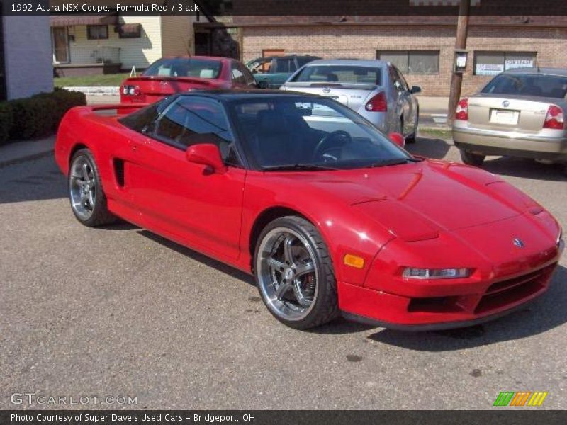 Formula Red / Black 1992 Acura NSX Coupe