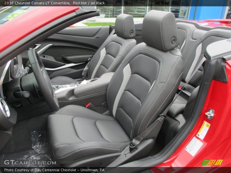 Front Seat of 2016 Camaro LT Convertible