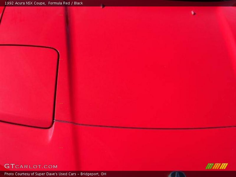 Formula Red / Black 1992 Acura NSX Coupe