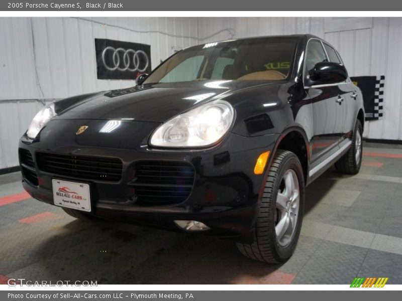Black / Black 2005 Porsche Cayenne S