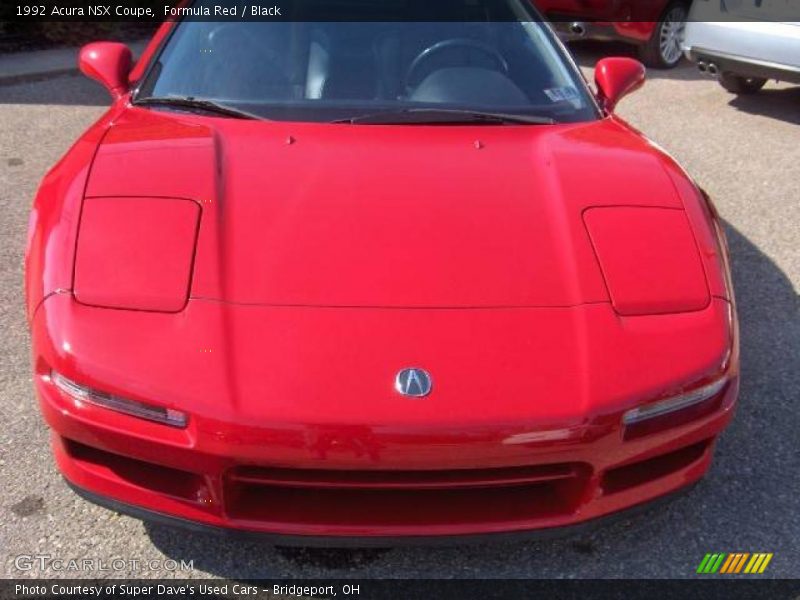 Formula Red / Black 1992 Acura NSX Coupe