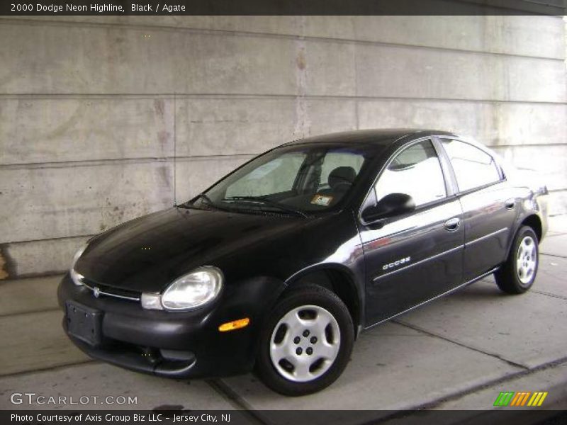 Black / Agate 2000 Dodge Neon Highline