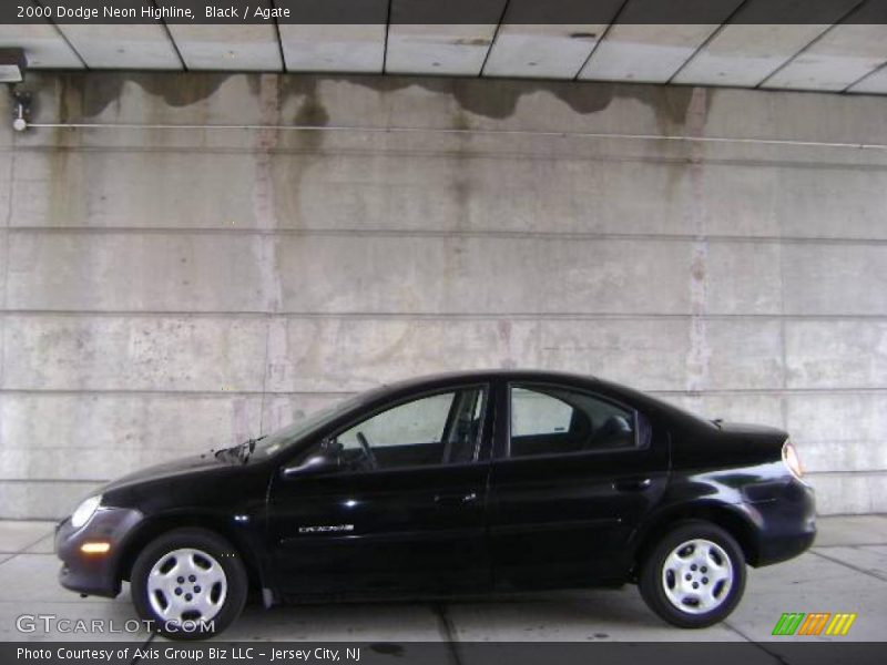 Black / Agate 2000 Dodge Neon Highline