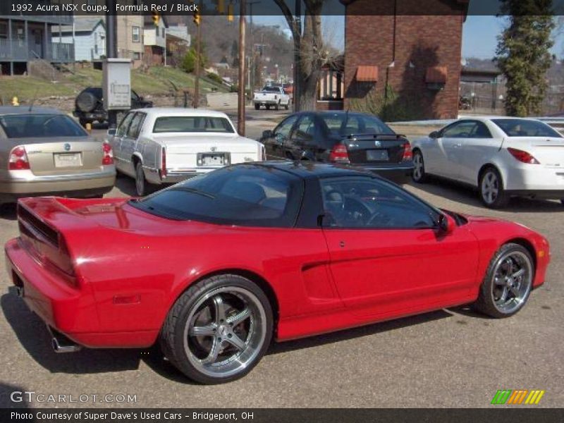Formula Red / Black 1992 Acura NSX Coupe