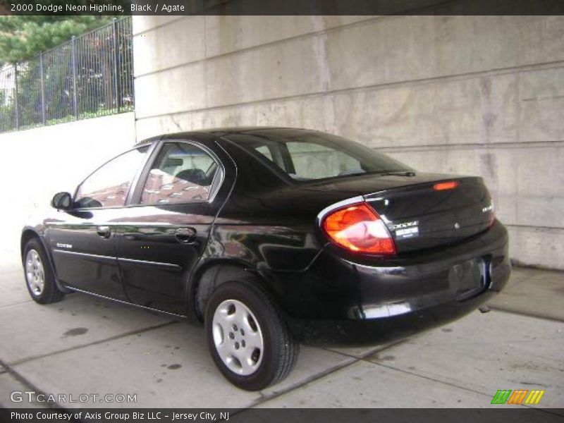 Black / Agate 2000 Dodge Neon Highline