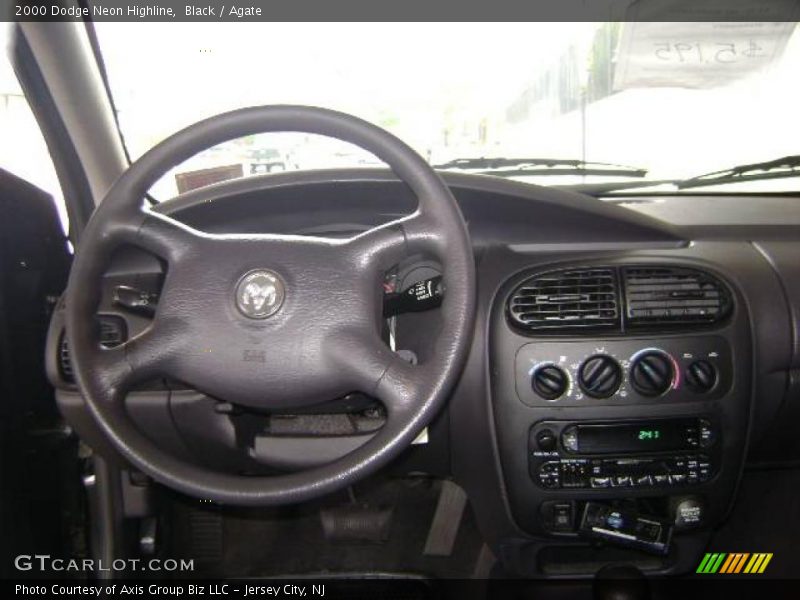 Black / Agate 2000 Dodge Neon Highline