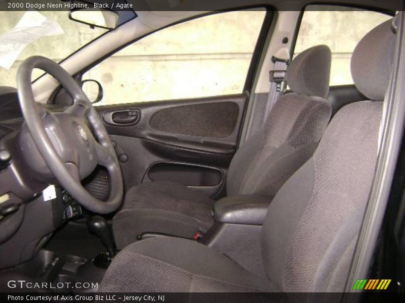 Black / Agate 2000 Dodge Neon Highline