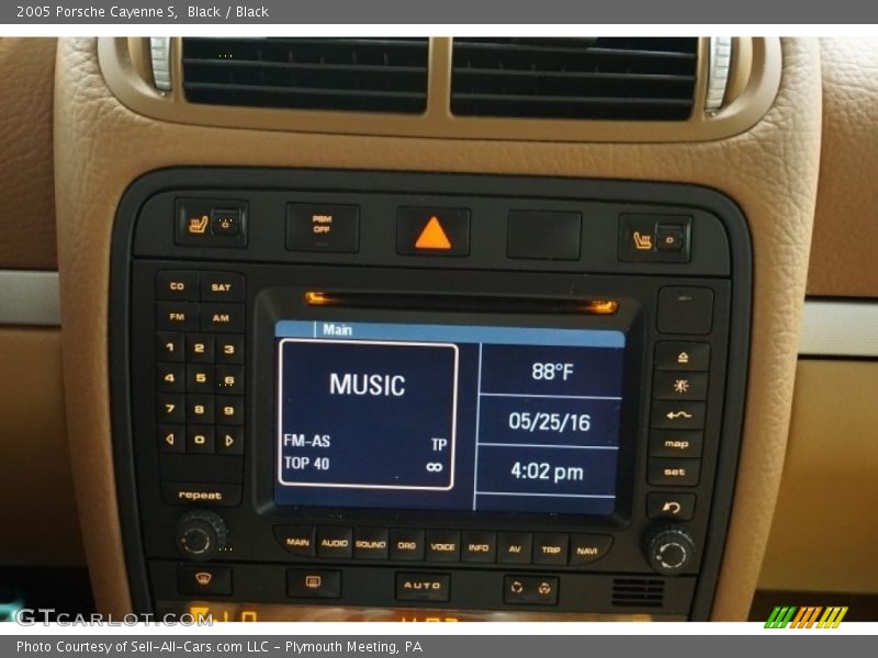 Black / Black 2005 Porsche Cayenne S
