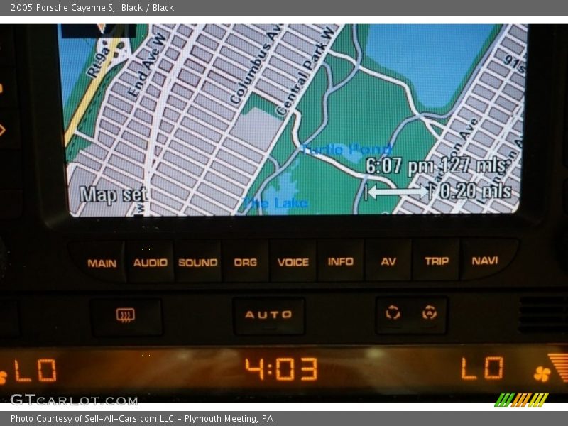 Black / Black 2005 Porsche Cayenne S