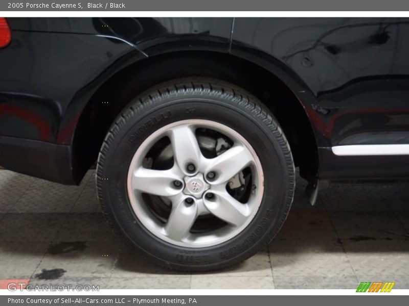 Black / Black 2005 Porsche Cayenne S