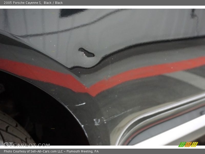 Black / Black 2005 Porsche Cayenne S