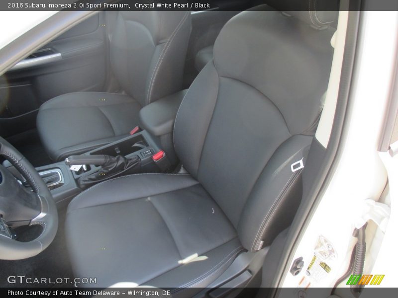 Crystal White Pearl / Black 2016 Subaru Impreza 2.0i Sport Premium