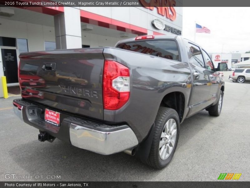 Magnetic Gray Metallic / Graphite 2016 Toyota Tundra Limited CrewMax