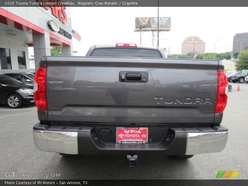 Magnetic Gray Metallic / Graphite 2016 Toyota Tundra Limited CrewMax
