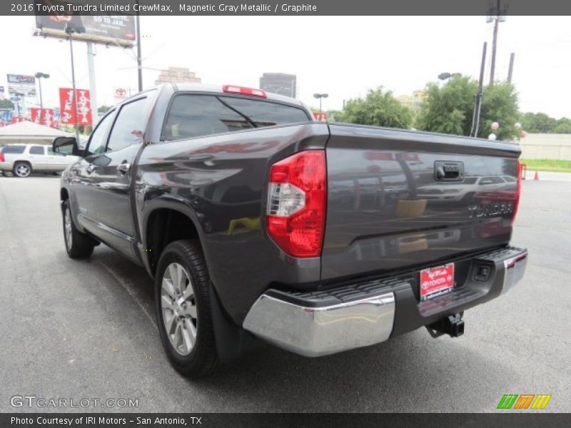 Magnetic Gray Metallic / Graphite 2016 Toyota Tundra Limited CrewMax