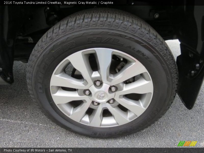 Magnetic Gray Metallic / Graphite 2016 Toyota Tundra Limited CrewMax