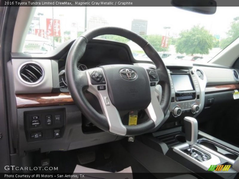 Magnetic Gray Metallic / Graphite 2016 Toyota Tundra Limited CrewMax