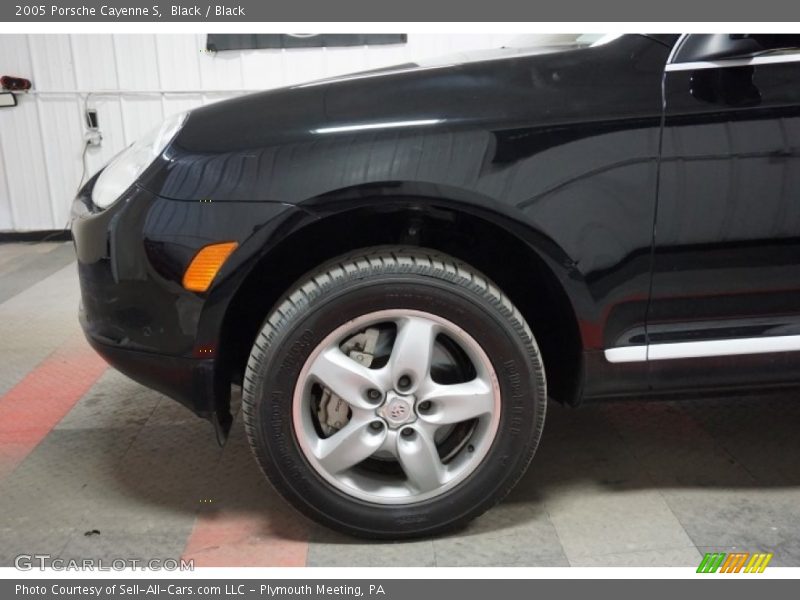 Black / Black 2005 Porsche Cayenne S
