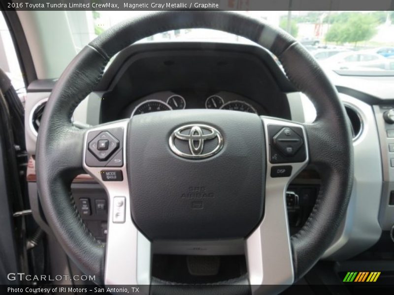 Magnetic Gray Metallic / Graphite 2016 Toyota Tundra Limited CrewMax