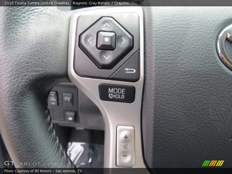 Magnetic Gray Metallic / Graphite 2016 Toyota Tundra Limited CrewMax