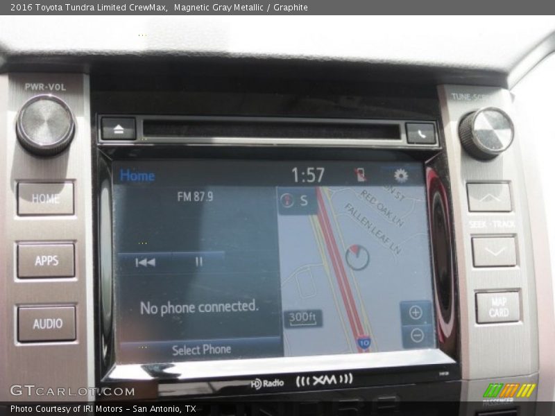 Magnetic Gray Metallic / Graphite 2016 Toyota Tundra Limited CrewMax