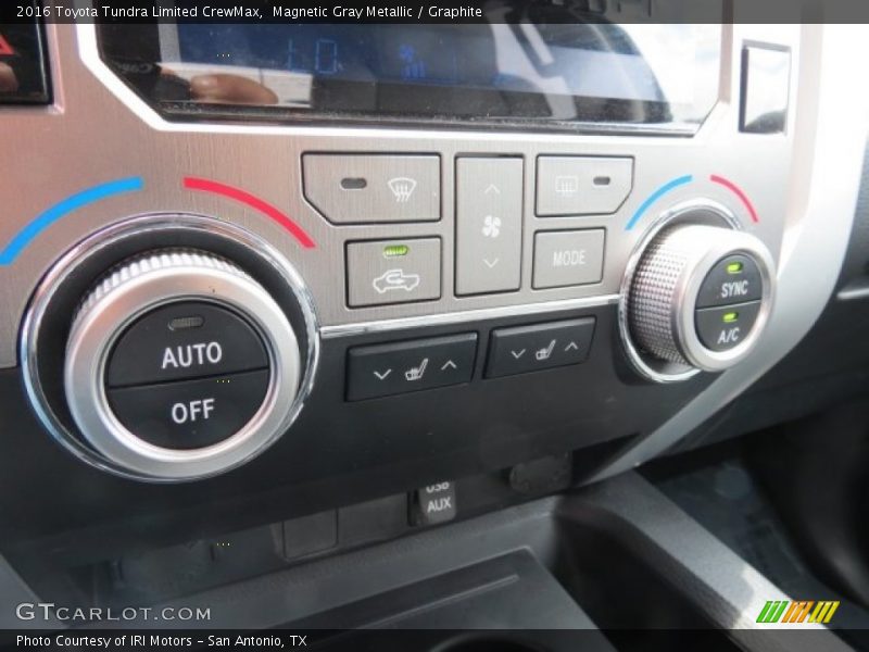 Magnetic Gray Metallic / Graphite 2016 Toyota Tundra Limited CrewMax