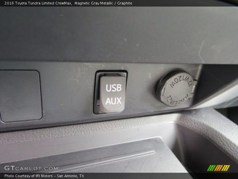 Magnetic Gray Metallic / Graphite 2016 Toyota Tundra Limited CrewMax