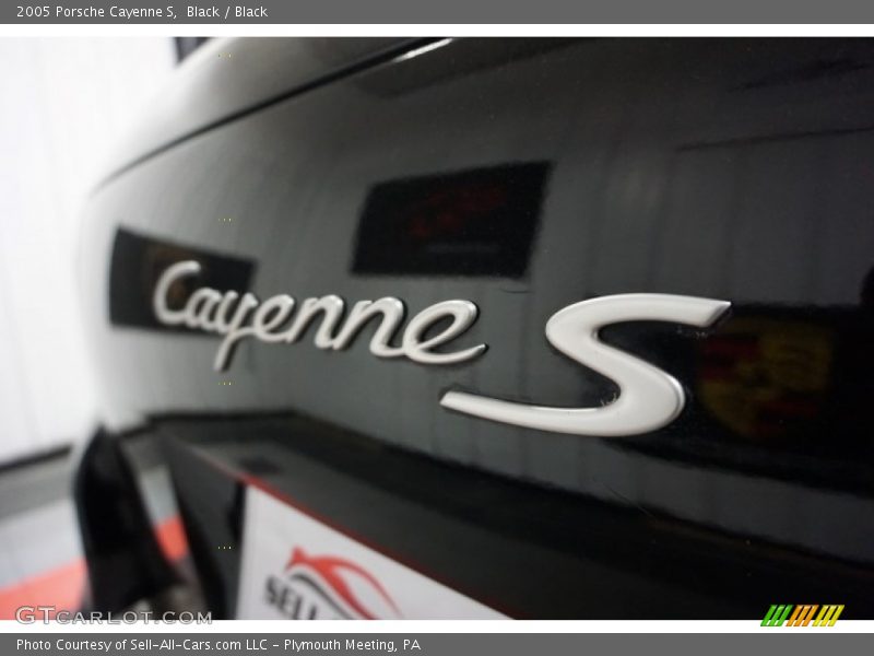 Black / Black 2005 Porsche Cayenne S