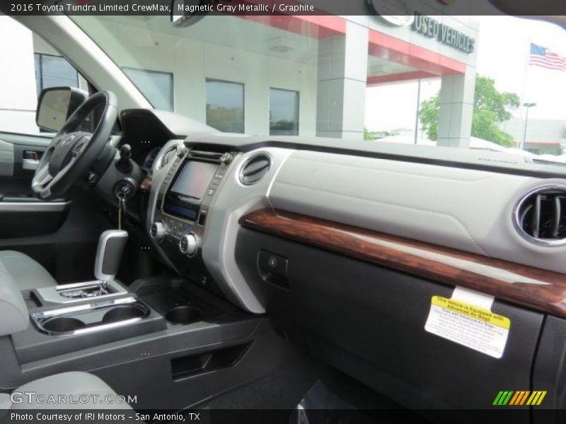 Magnetic Gray Metallic / Graphite 2016 Toyota Tundra Limited CrewMax