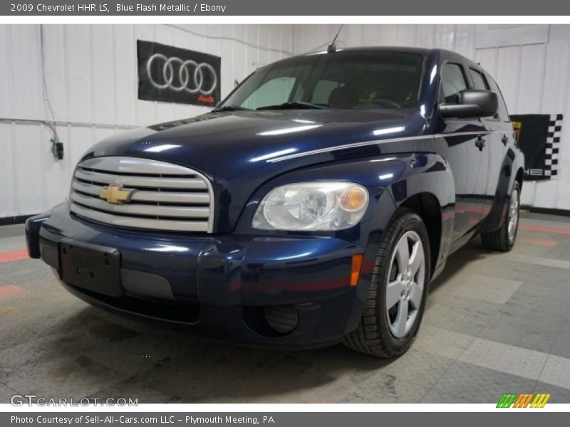 Blue Flash Metallic / Ebony 2009 Chevrolet HHR LS