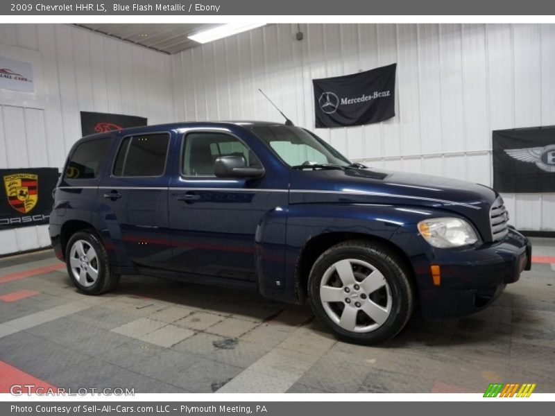 Blue Flash Metallic / Ebony 2009 Chevrolet HHR LS