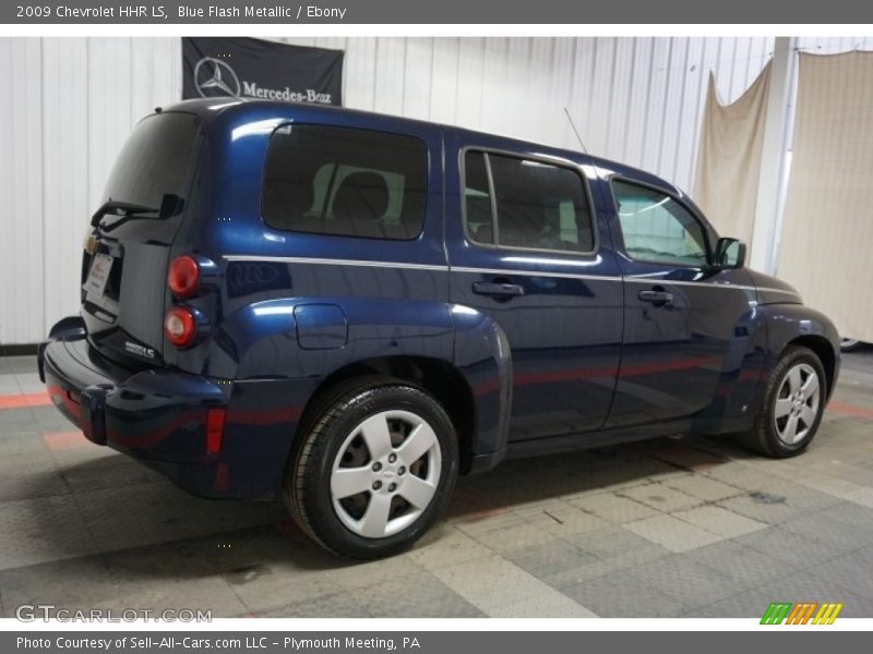 Blue Flash Metallic / Ebony 2009 Chevrolet HHR LS