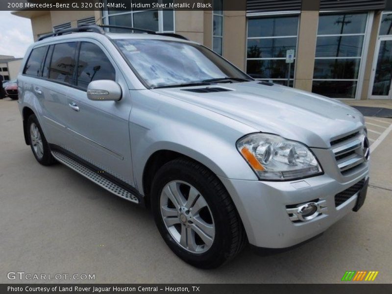 Iridium Silver Metallic / Black 2008 Mercedes-Benz GL 320 CDI 4Matic