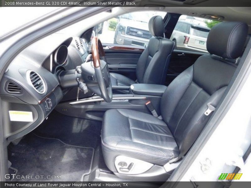 Iridium Silver Metallic / Black 2008 Mercedes-Benz GL 320 CDI 4Matic