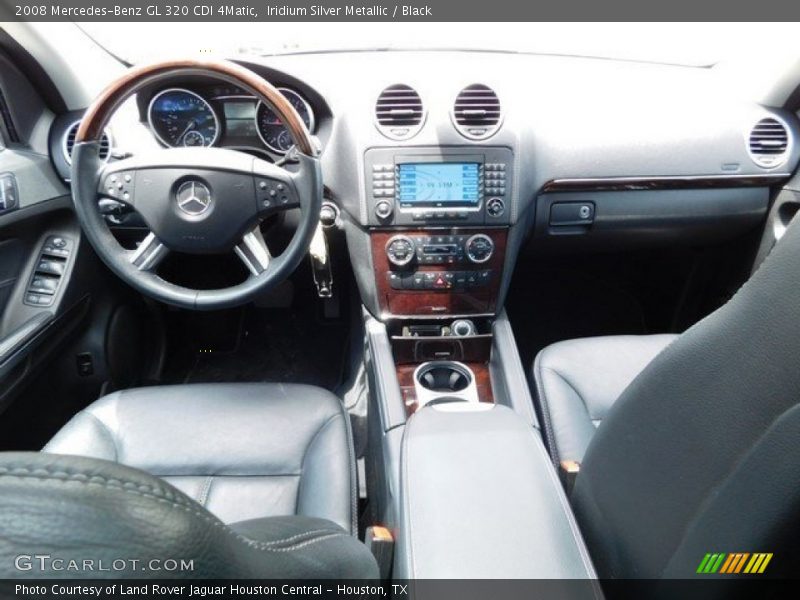 Iridium Silver Metallic / Black 2008 Mercedes-Benz GL 320 CDI 4Matic