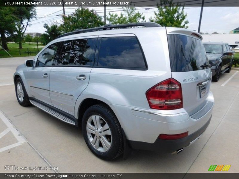 Iridium Silver Metallic / Black 2008 Mercedes-Benz GL 320 CDI 4Matic